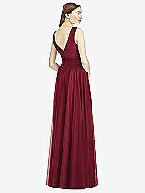 Rear View Thumbnail - Burgundy Studio Design Bridesmaid Dress 4503