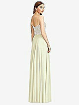 Rear View Thumbnail - Butter Yellow & Oyster Studio Design Bridesmaid Dress 4504