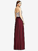 Rear View Thumbnail - Cabernet & Oyster Studio Design Bridesmaid Dress 4504
