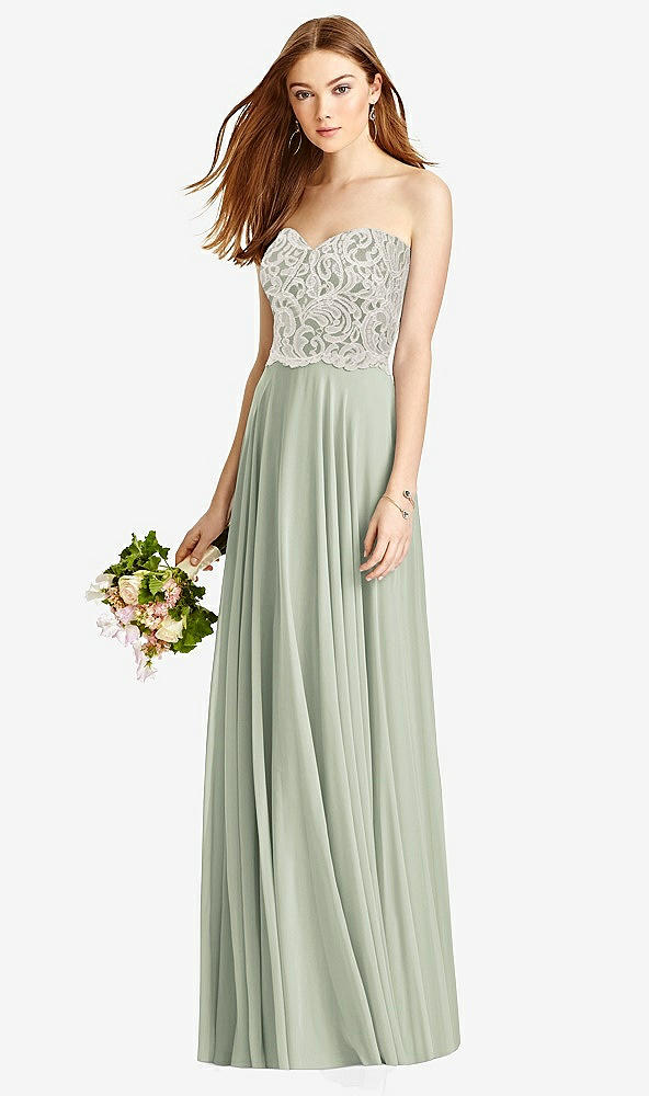 Front View - Celadon & Oyster Studio Design Bridesmaid Dress 4504