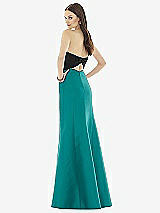 Rear View Thumbnail - Jade & Black Alfred Sung Style D728