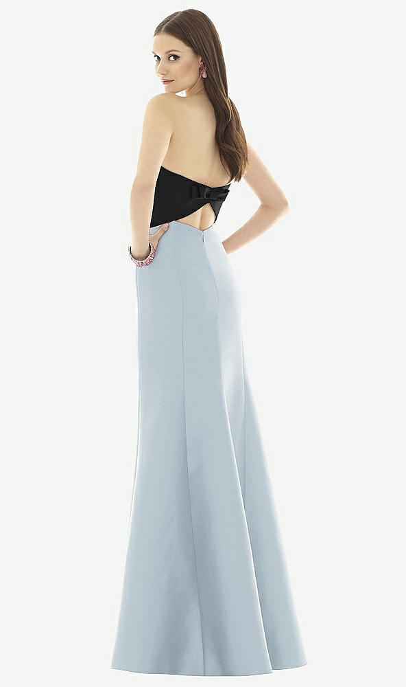 Back View - Mist & Black Alfred Sung Style D728