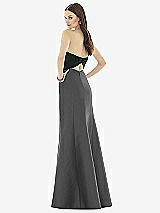 Rear View Thumbnail - Pewter & Black Alfred Sung Style D728