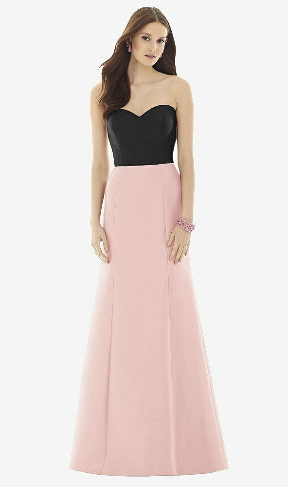 Front View - Rose & Black Alfred Sung Style D728