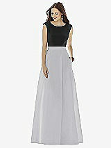 Front View Thumbnail - French Gray & Black Alfred Sung Style D729