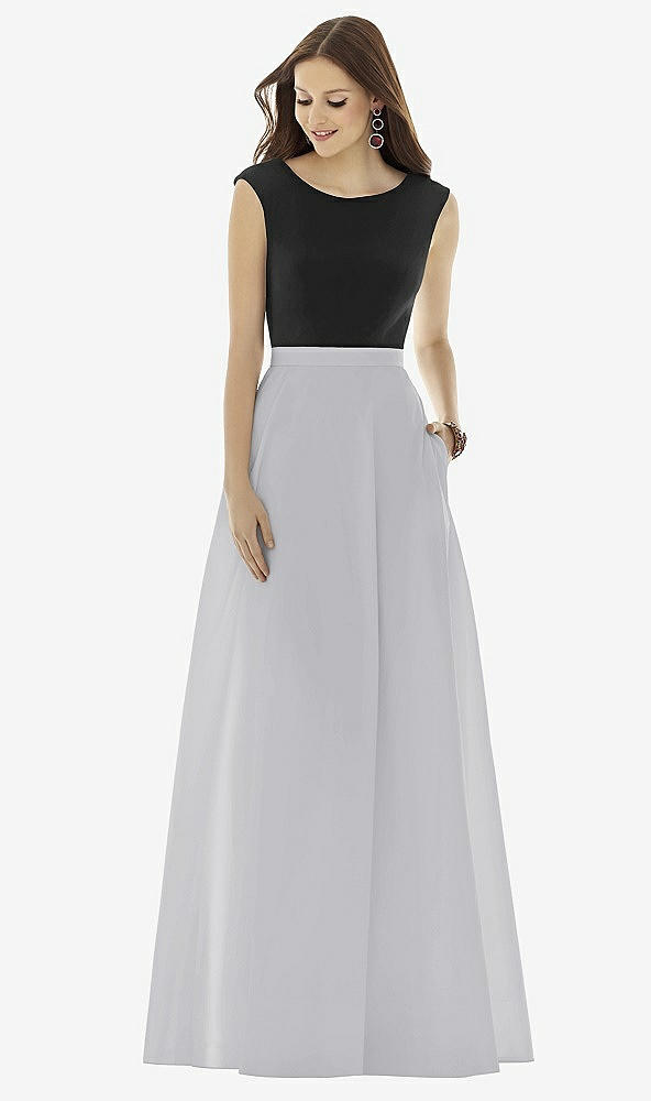 Front View - French Gray & Black Alfred Sung Style D729