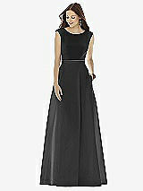 Front View Thumbnail - Black & Black Alfred Sung Style D729