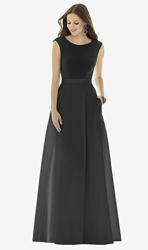 Front View - Black & Black Alfred Sung Style D729