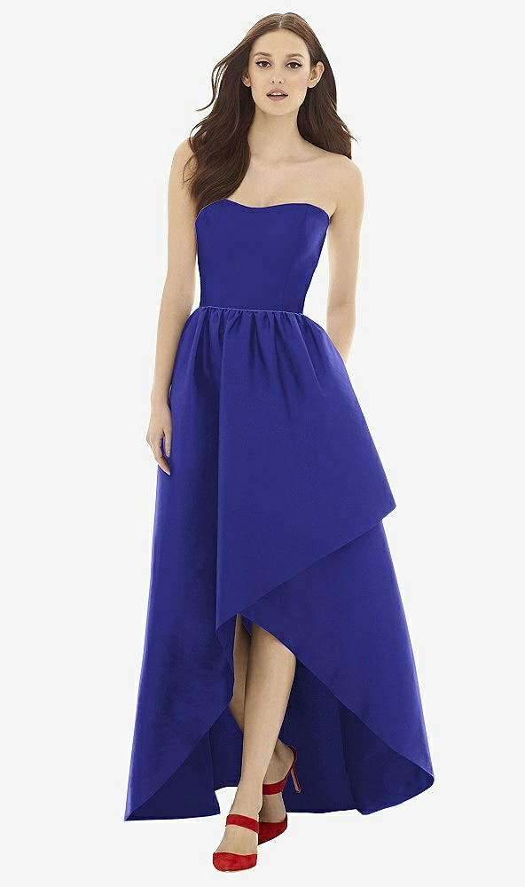 Front View - Electric Blue & Electric Blue Alfred Sung Style D730