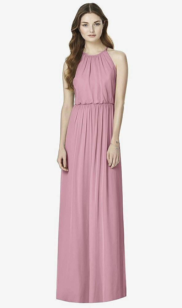Front View - Dusty Pink After Six Bridesmaid Dress 6754