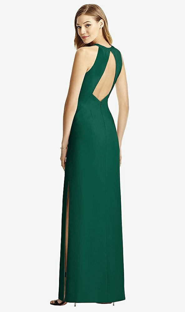 Front View - Hunter Green After Six Bridesmaid Dress 6757