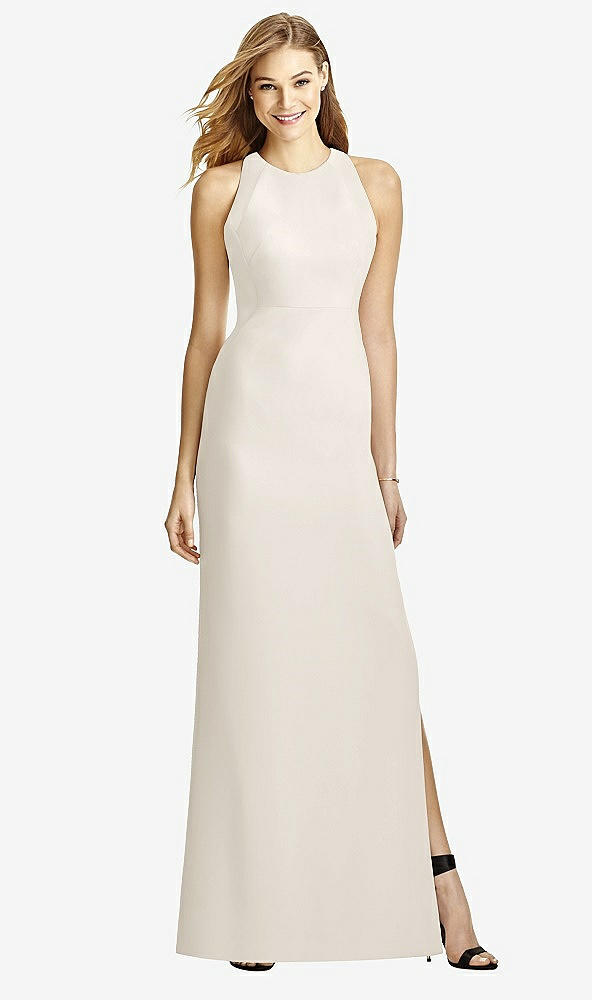 Back View - Ivory After Six Bridesmaid Dress 6757