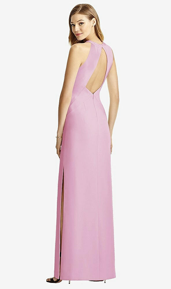 Front View - Powder Pink After Six Bridesmaid Dress 6757