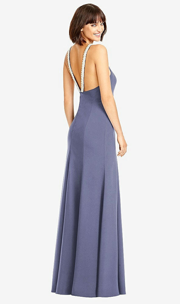 Front View - French Blue Dessy Collection Style 2972