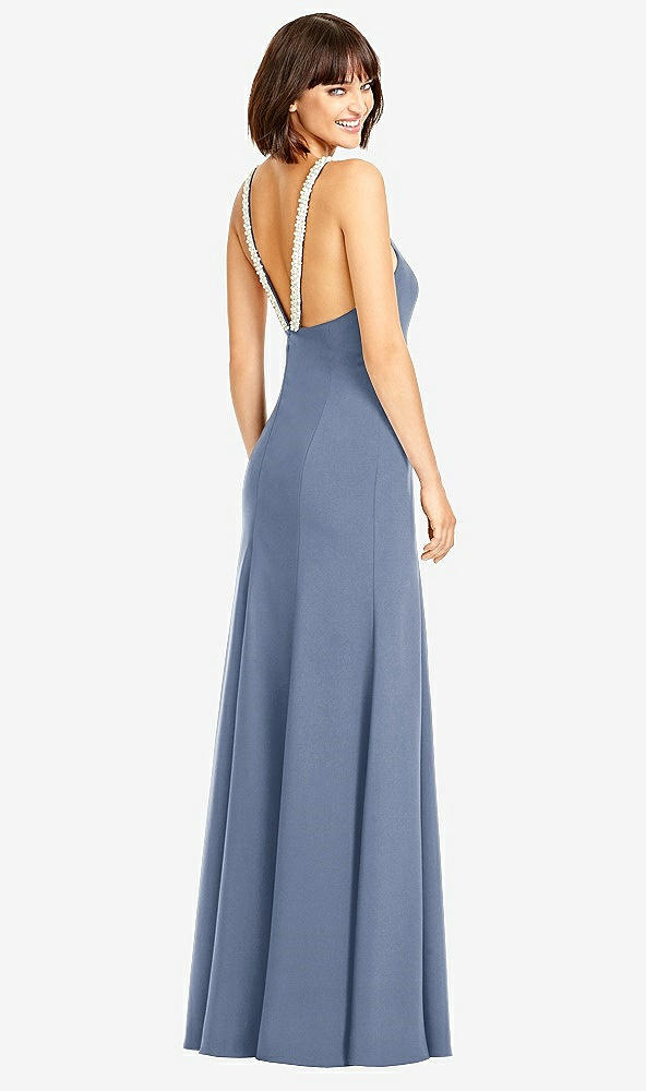 Front View - Larkspur Blue Dessy Collection Style 2972