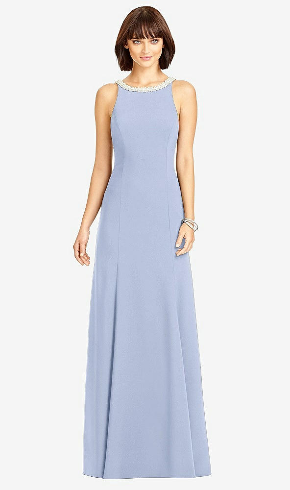 Back View - Sky Blue Dessy Collection Style 2972