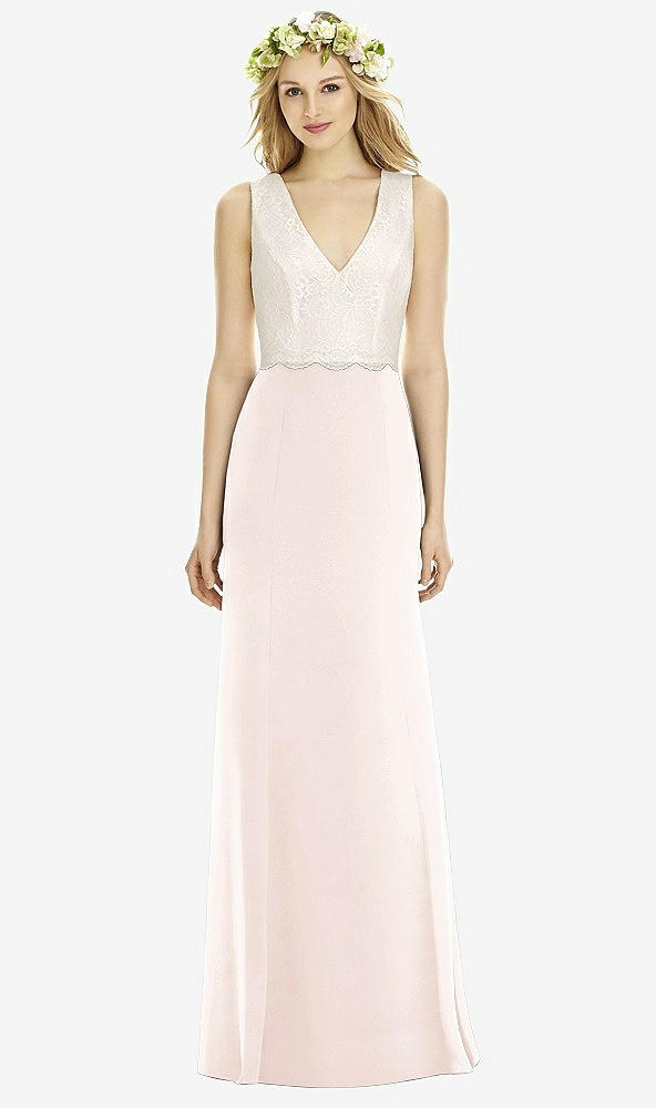 Front View - Blush & Ivory Social Bridesmaids Style 8172
