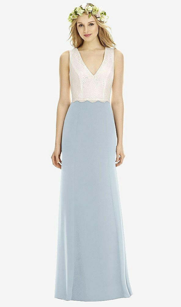 Front View - Mist & Ivory Social Bridesmaids Style 8172