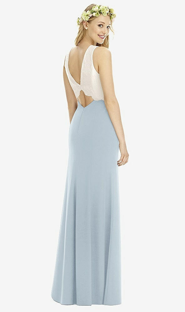 Back View - Mist & Ivory Social Bridesmaids Style 8172