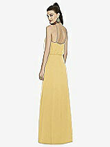 Rear View Thumbnail - Maize Alfred Sung Bridesmaid Dress D738