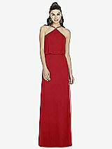 Front View Thumbnail - Garnet Alfred Sung Bridesmaid Dress D738