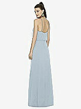 Rear View Thumbnail - Mist Alfred Sung Bridesmaid Dress D738