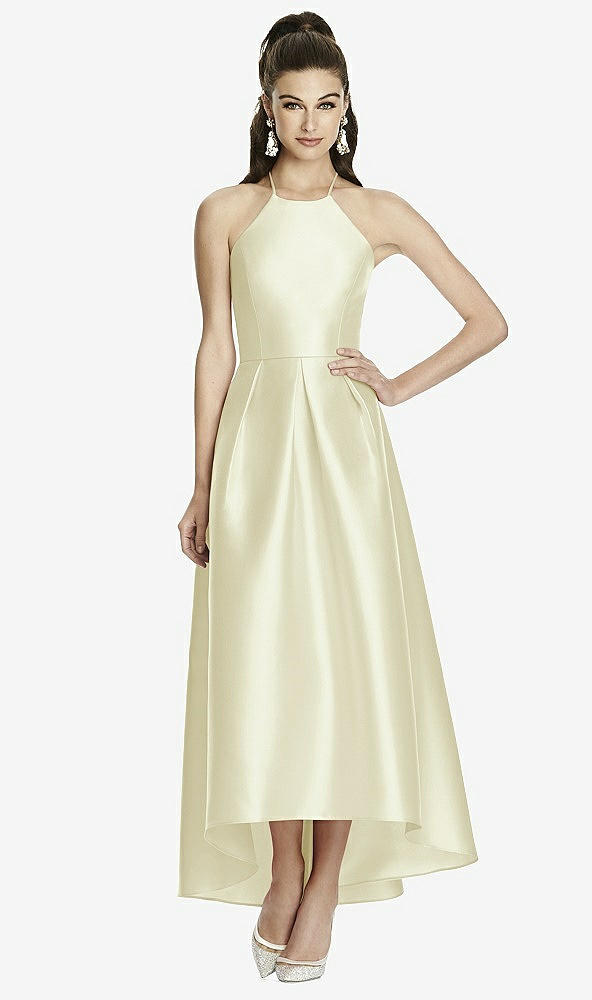 Front View - Butter Yellow Alfred Sung Style D741