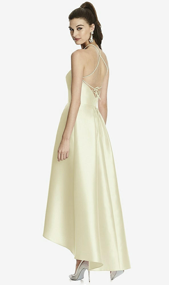 Back View - Butter Yellow Alfred Sung Style D741