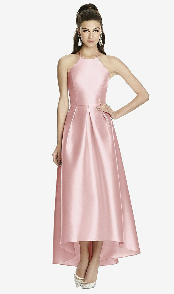 Front View - Ballet Pink Alfred Sung Style D741