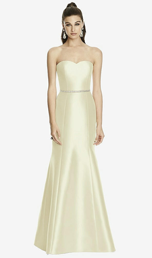 Front View - Butter Yellow Alfred Sung Style D742