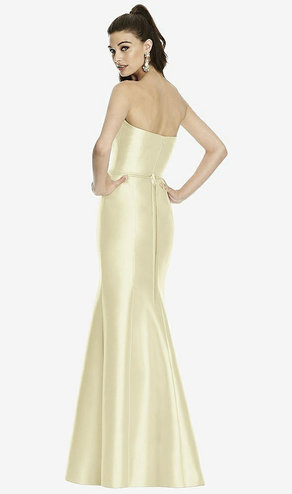Back View - Butter Yellow Alfred Sung Style D742