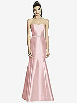 Front View Thumbnail - Ballet Pink Alfred Sung Style D742