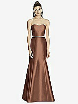 Front View Thumbnail - Cognac Alfred Sung Style D742