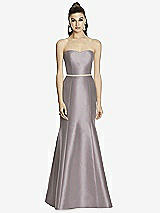 Front View Thumbnail - Cashmere Gray Alfred Sung Style D742