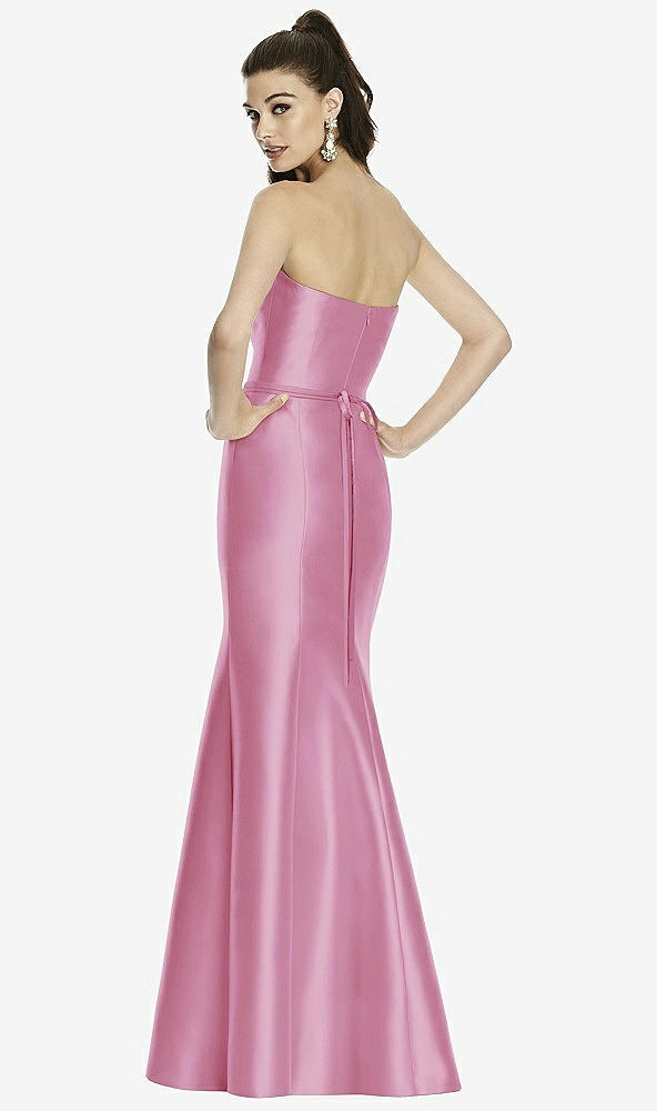 Back View - Powder Pink Alfred Sung Style D742