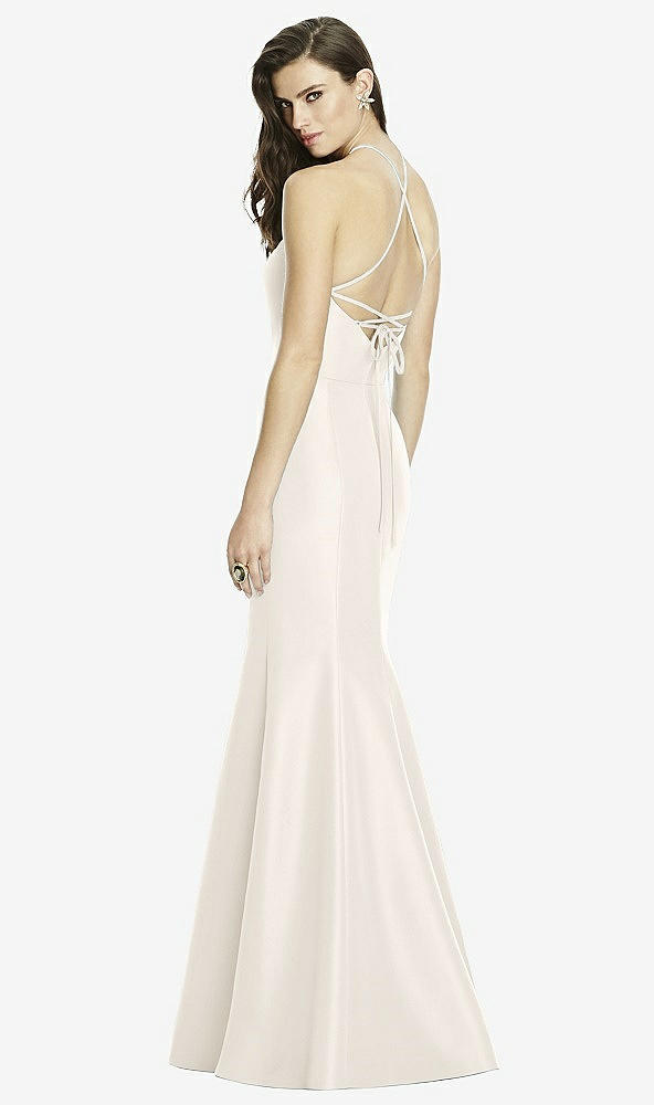 Back View - Ivory Dessy Bridesmaid Dress 2996