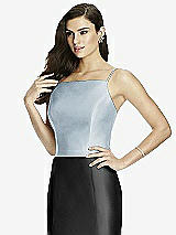 Front View Thumbnail - Mist Dessy Bridesmaid Top T2979