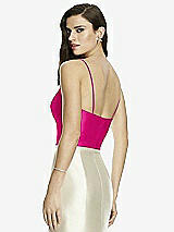 Rear View Thumbnail - Think Pink Dessy Bridesmaid Top T2979