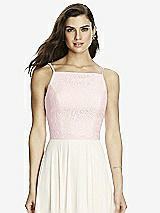 Front View Thumbnail - Blush Dessy Bridesmaid Top T2981