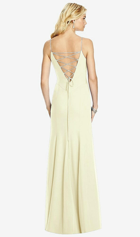 Front View - Butter Yellow After Six Bridesmaid Dress 6759