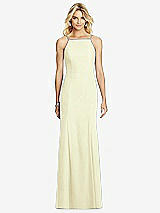 Rear View Thumbnail - Butter Yellow After Six Bridesmaid Dress 6759
