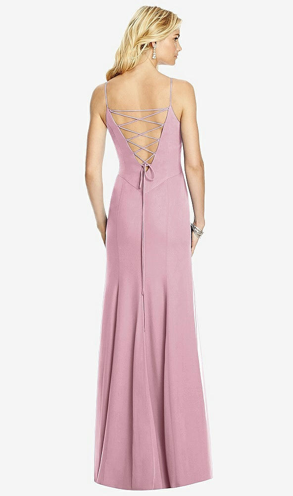 Front View - Dusty Pink After Six Bridesmaid Dress 6759