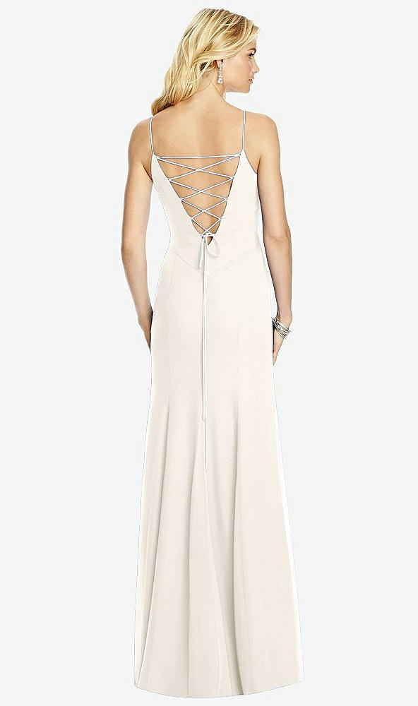 Front View - Ivory After Six Bridesmaid Dress 6759