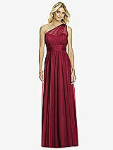 Front View Thumbnail - Burgundy After Six Bridesmaid Dress 6765