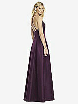 Rear View Thumbnail - Aubergine After Six Bridesmaid Dress 6767