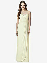 Front View Thumbnail - Butter Yellow Bella Bridesmaids Dress BB102