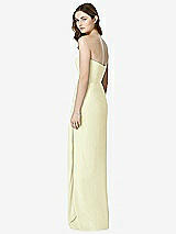 Rear View Thumbnail - Butter Yellow Bella Bridesmaids Dress BB102