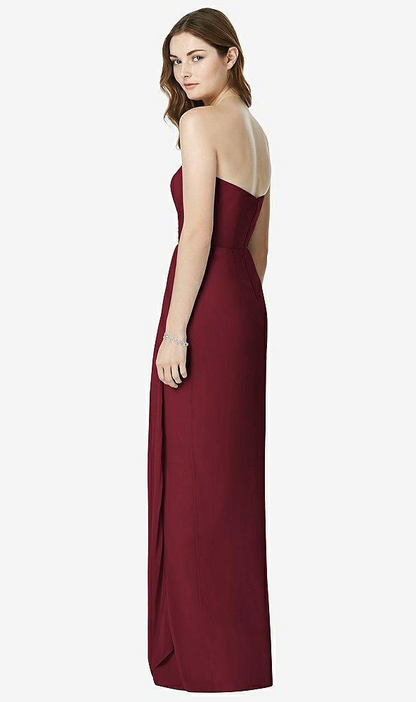 Back View - Cabernet Bella Bridesmaids Dress BB102