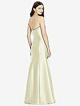 Rear View Thumbnail - Butter Yellow Bella Bridesmaids Dress BB104