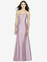 Front View Thumbnail - Suede Rose Bella Bridesmaids Dress BB104